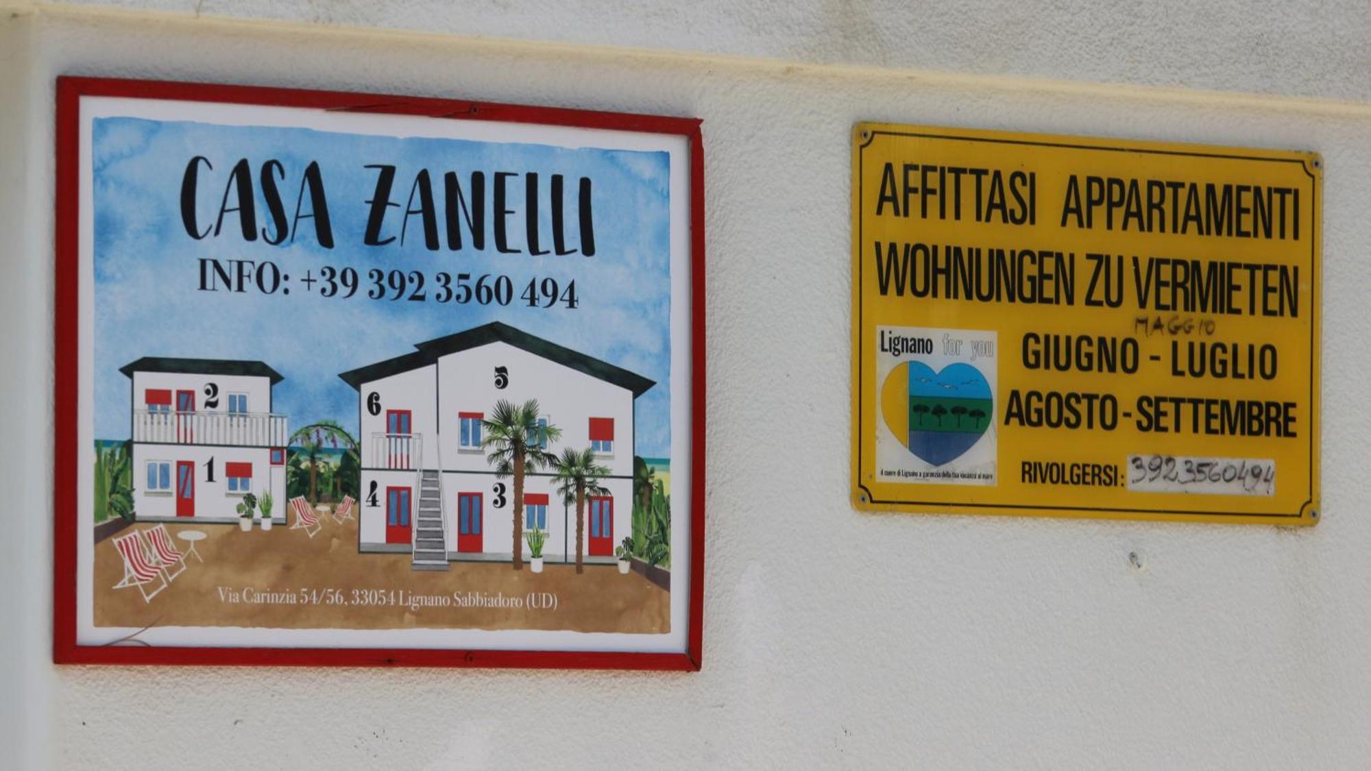 Apartament Casa Zanelli Lignano Sabbiadoro Zewnętrze zdjęcie